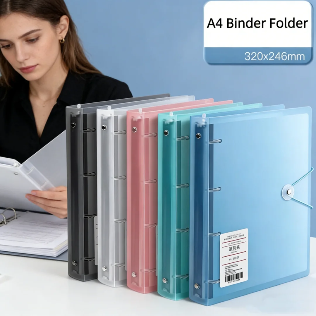Binder Clip Assorted - Carpeta de anillas tipo D, tamaño