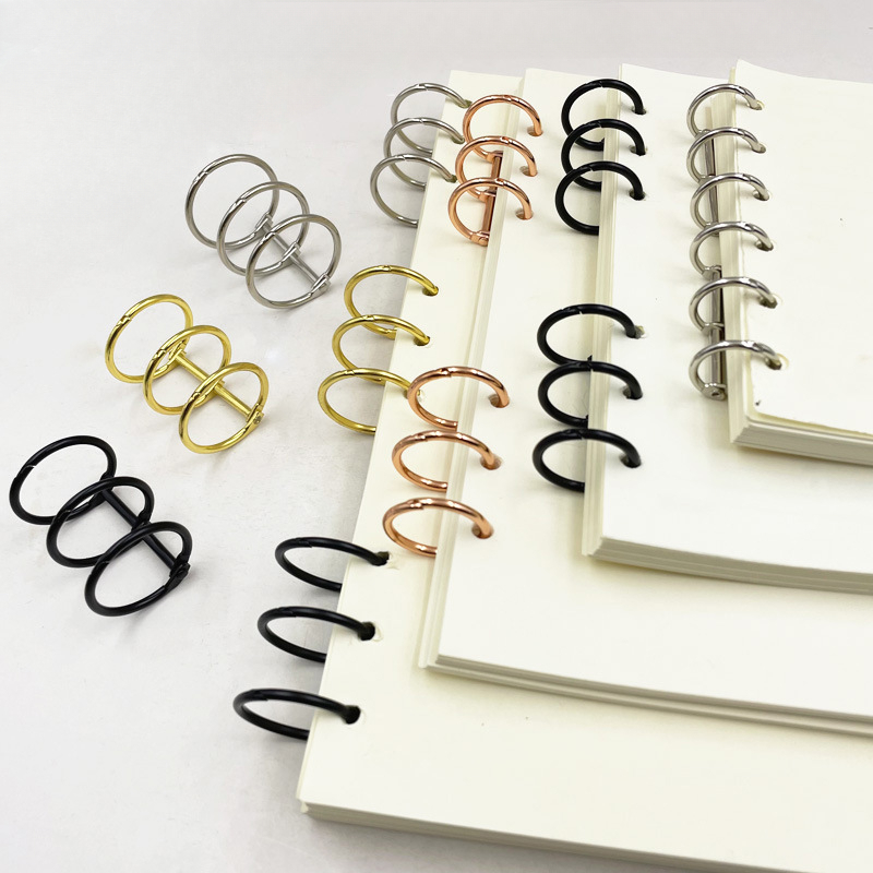 Binder Clip Assorted - 2 unids/set de anillos de Metal