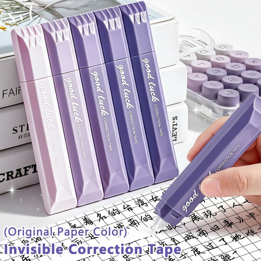 Correction Tape Roller - 5 unidades/juego de cinta correctora de