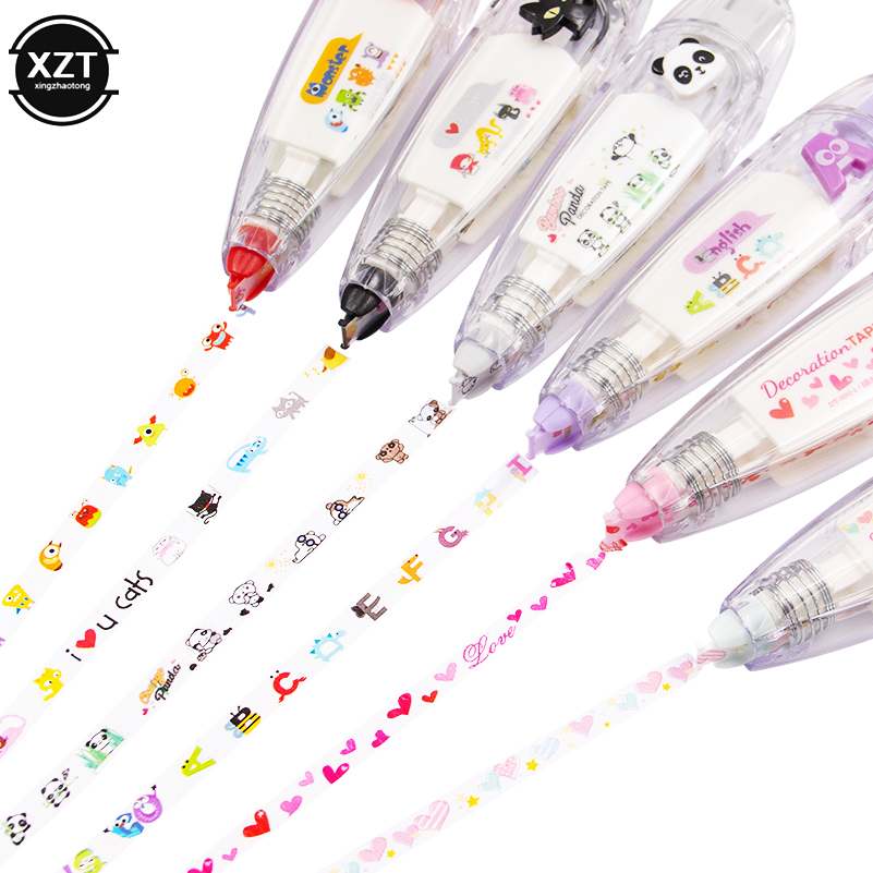 Correction Tape Roller - Cinta de corrección decorativa de dibujos