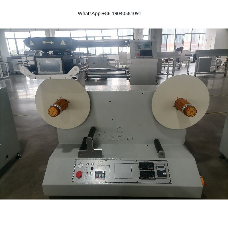 Sticker Label Roll - Máquina de Rebobinado Automático de Alta