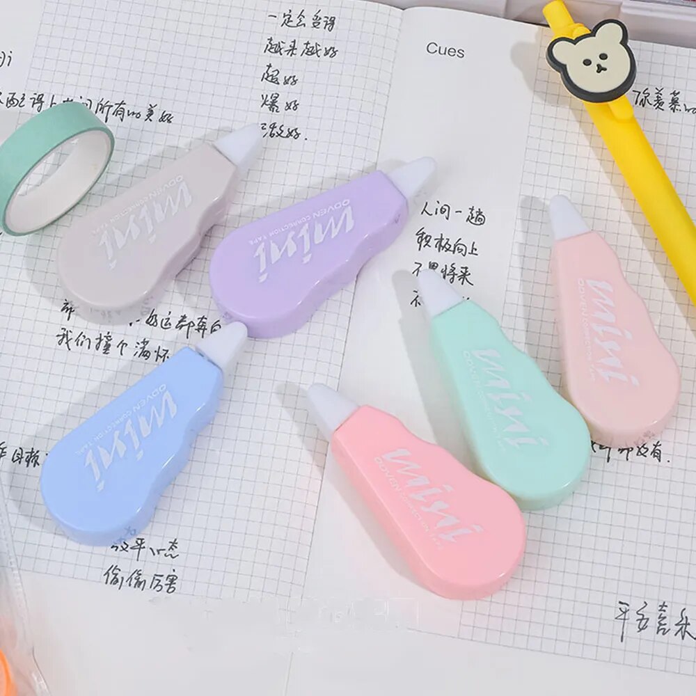 Juego de 6 cintas correctoras  - Correction Tape Roller reseña y precio