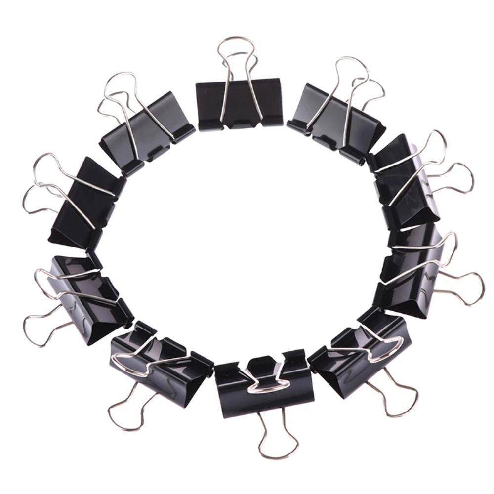 10 piezas de clips metálicos p - Binder Clip Assorted reseña y precio