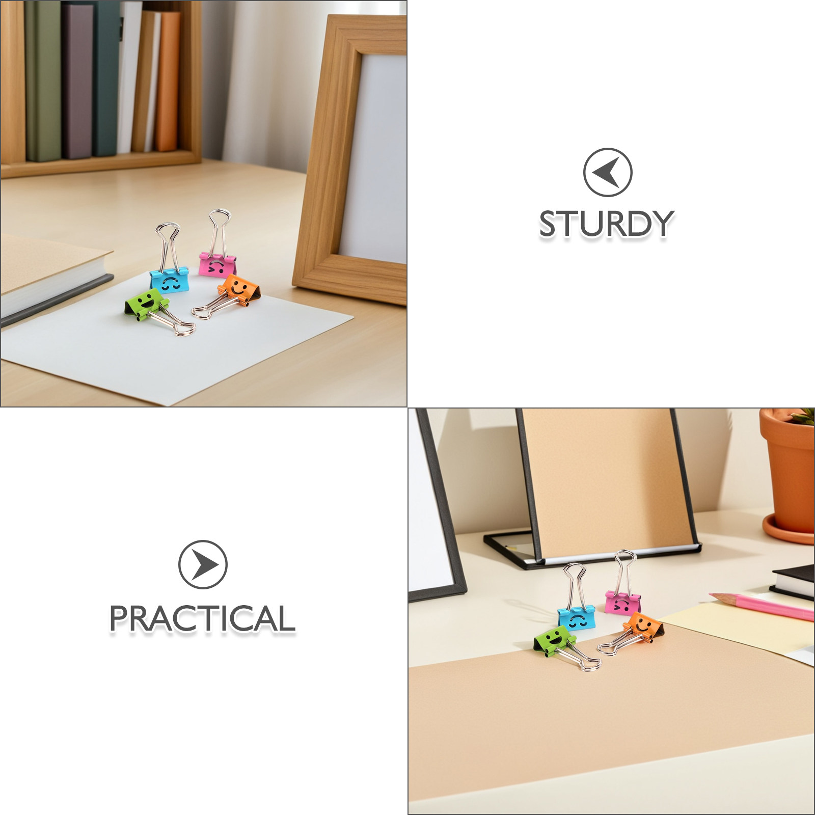 40 unidades de clips de colore - Binder Clip Assorted reseña y precio